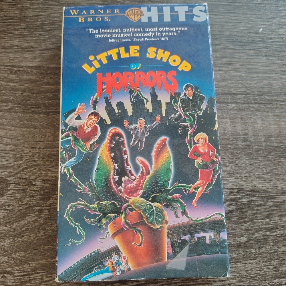 Rare Warner Bros. 1986 Little Shop of Horrors VHS
